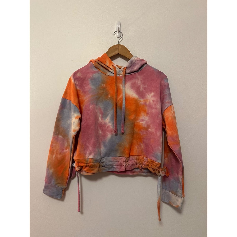 BLANKNYC Tie Dye Cropped Hoodie | Size XS
